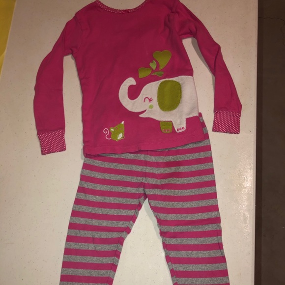 Carter's Other - 3T Carter’s Pink Elephant Pajamas
